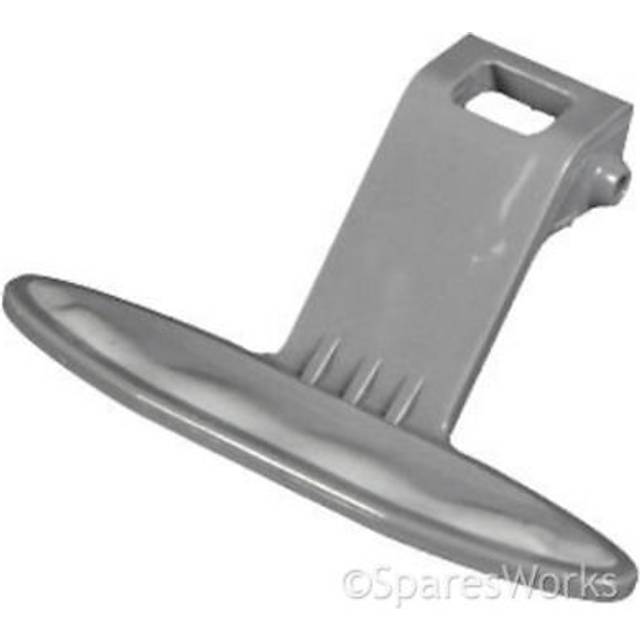 Genuine Lg Washing Machine Door Handle Lever Silver Grey Replacement Spare Part