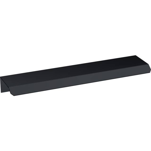 Finger Pull Handle, 150mm (96mm Centres) - Matt Black