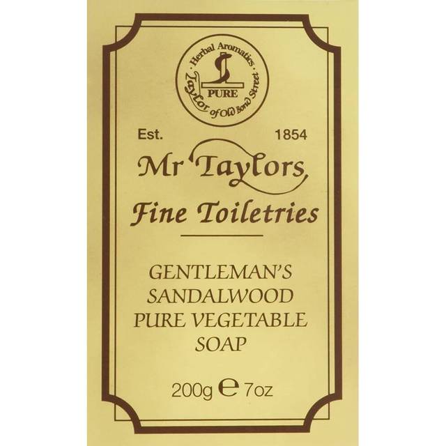 Taylor of Old Bond Street Bath Soap Sandalwood 200g