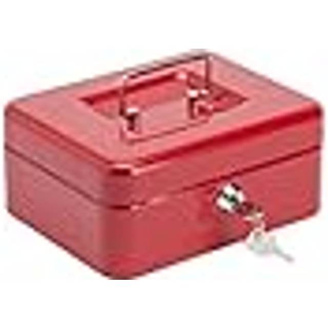 Burg Wachter CB02R Money 5020 Cash Box - Red, 8 Inch