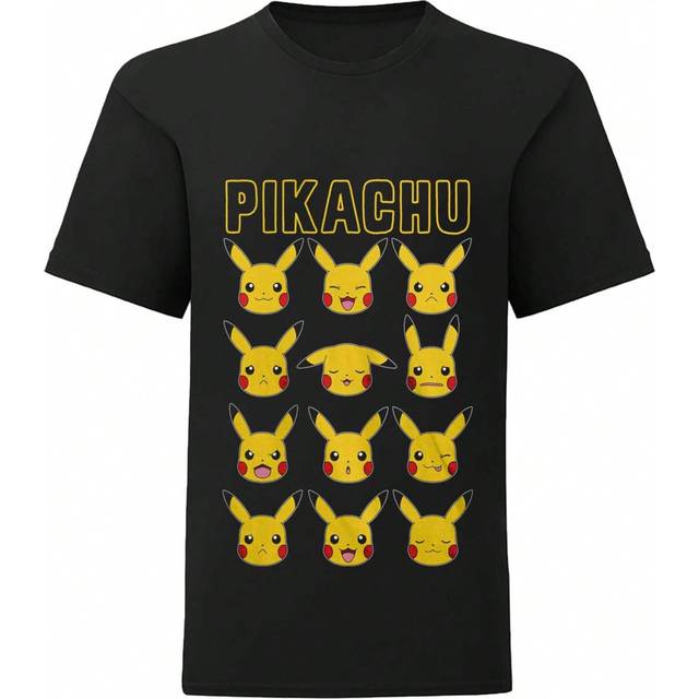 pokemon Childrens/Kids Pikachu T-Shirt (Black)