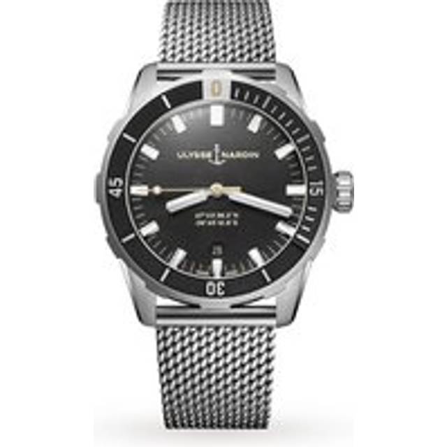 Ulysse Nardin Mens Black 8163-175-7mil/92 Diver Stainless-steel Automatic Watch 1 Size - BLACK