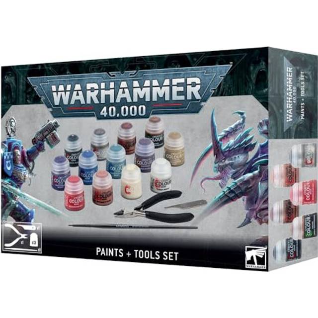 Games Workshop - Warhammer 40,000: Paints + Tools Set