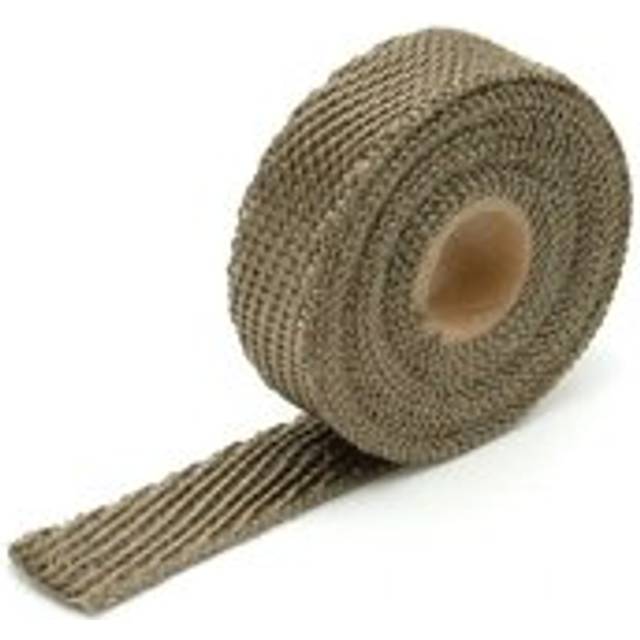 Design Engineering Titanium Exhaust Wrap - 1 Inch Wide - 15 Foot Roll, Brown