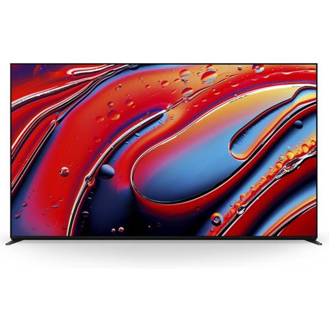 Sony Bravia 9 Professional Displays FWD-85XR90 - 85" Diagonal klass (84.6" visbar) LED-bakgrundsbelyst LCD-TV - QLED - digital skyltning - Smart TV - Google TV - 4K UHD (2160p) 3840 x 2160 - HDR - Direct LED, Mini-LED - mörkt silver, vibrationsfinish