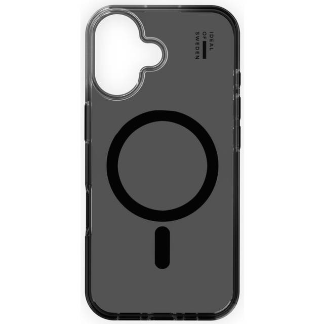 iDeal Clear Mobilskal MagSafe iPhone 16 Tinted Black