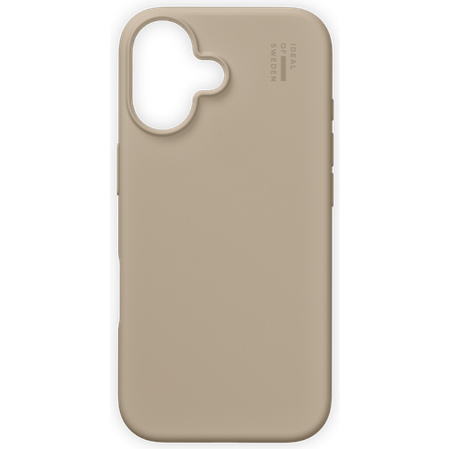 iPhone 16 Plus iDeal Of Sweden Silicone Skal - MagSafe-Kompatibelt - Beige