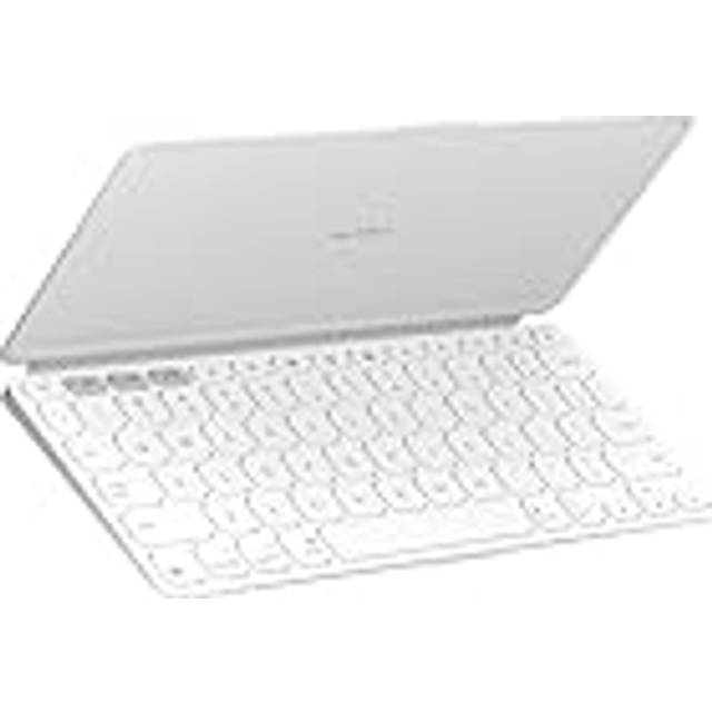 Logitech Keys-To-Go 2 – tangentbord för iPad in Pale Gray, Français (Azerty)