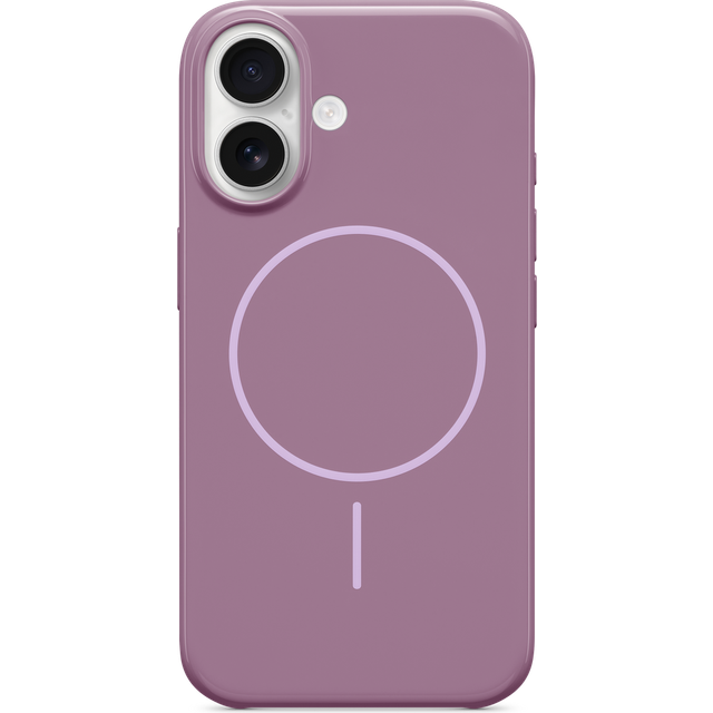 Beats iPhone 16-skal – MagSafe, reptåligt skyddsfodral, smal passform, mikrofiberfoder – aftonlila