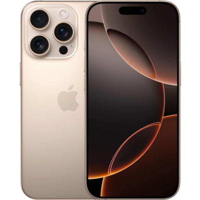 APPLE iPhone 16 Pro - 256 GB, Natural Titanium, Silver/Grey