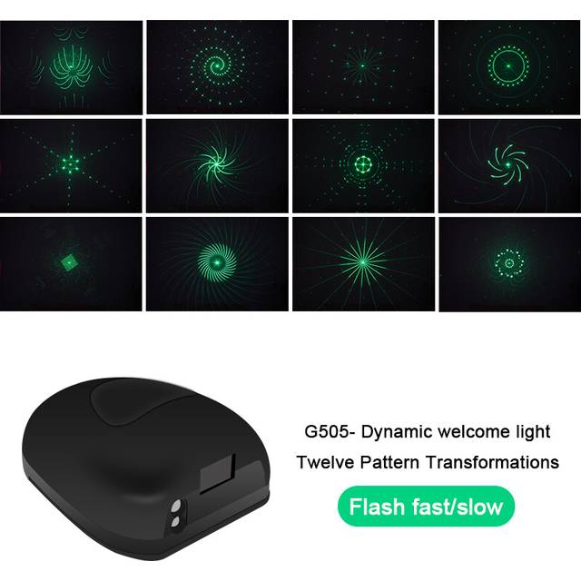 Led Car Door  Dynamic Projector Lights Wireless Welcome Lights Car Laser