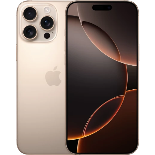 Apple iPhone 16 Pro Max 5G Dual SIM 512GB 8GB RAM Titanium Desert Gold