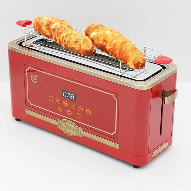 Empire Vintage Electric Toaster - Red (2 - Slice)
