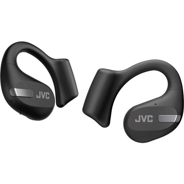 JVC Nearphones HA-NP50T-G, äkta trådlösa hörlurar, öppen örondesign, aktiv brusreducering, multipunkt, IPX4, mikrofonmuting, 38 timmar. Löptid, BT 5.3, (age green)