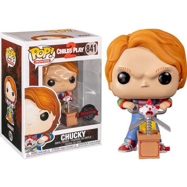 Funko Pop! Movies - Childs Play 2 #8410 Chucky With Jack & Scissors