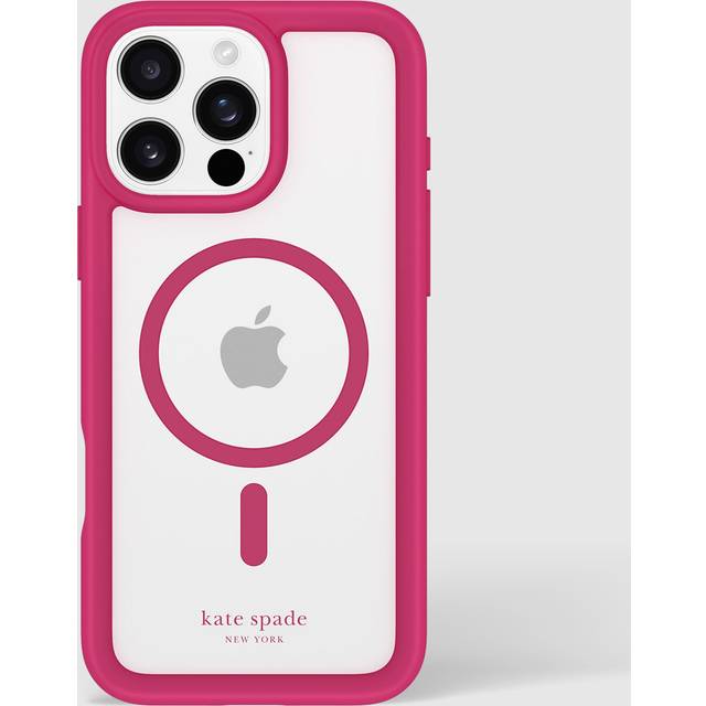 kate spade new york Ultra Protective Pom Pom Pink MagSafe - iPhone 16 Pro Max