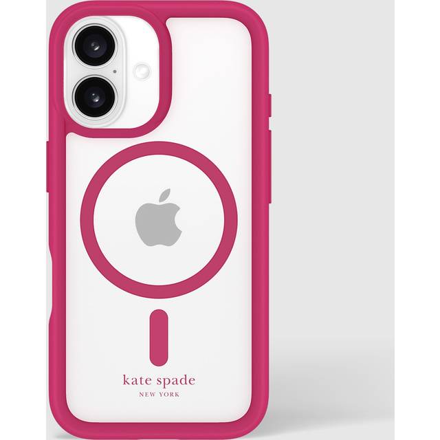 kate spade new york Ultra Protective Pom Pom Pink MagSafe - iPhone 16