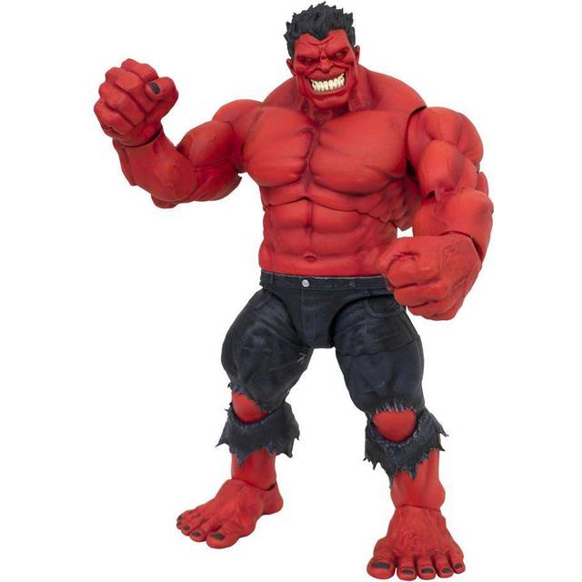Diamond Select Toys Marvel Select Red Hulk 9-Inch Action Figure (Red)