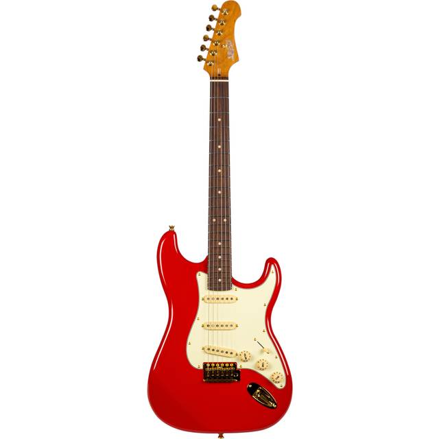 JET Guitars JS-400 Hard Tail Rosewood Blue