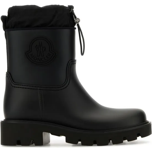 Moncler Women's Kickstream - Rain Boots in Black | Size 40 | J209B4G00080 Color 999 (40)