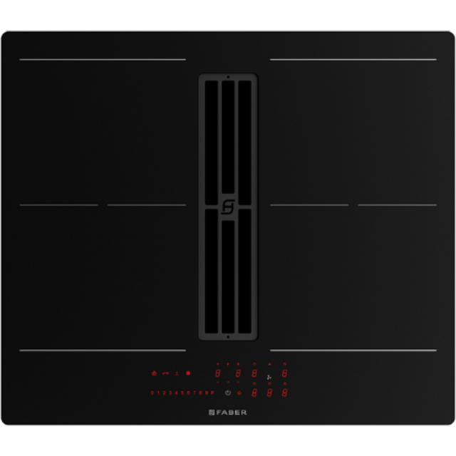 Faber GALILEO-SLIM-A600-DO Venting Hob - Black