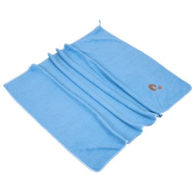 TIAKI Quick-Dry Microfibre Towel - Blue: 100 x 70 cm (L x W)