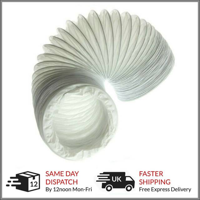 For hotpoint proline creda ariston tumble dryer vent hose & adaptor 4 metre hose