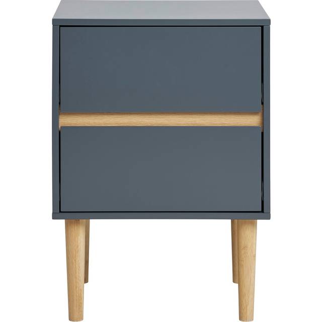 House Nordic Bisley Sidebord 2 Skuffer 40 x 35 x 55 cm Småbord