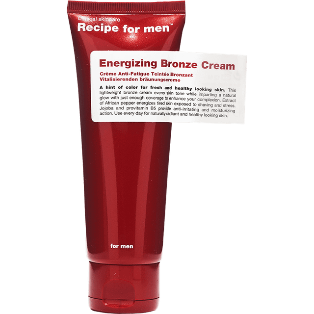 Recipe for Men Energizing Bronze Cream