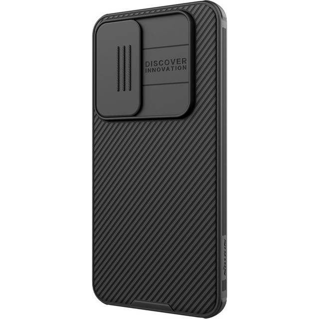 NILLKIN for Samsung Galaxy S24 FE Phone Case CamShield Pro Camera Protection Back Cover Samsung Galaxy S24 FE svart