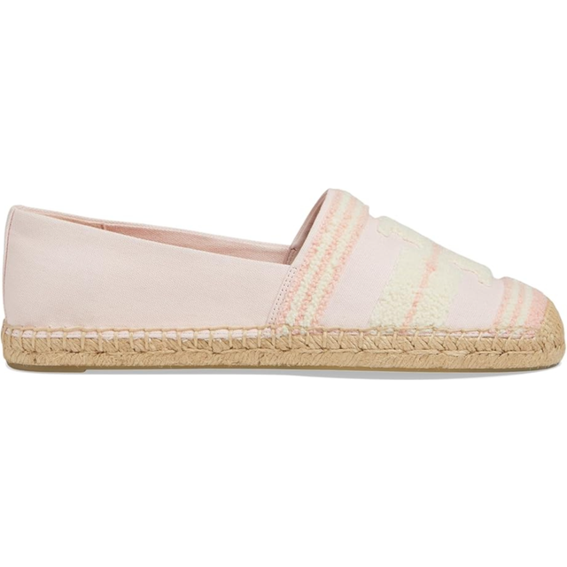 Tory Burch Double T Espadrille - Pink Tulle • Price »