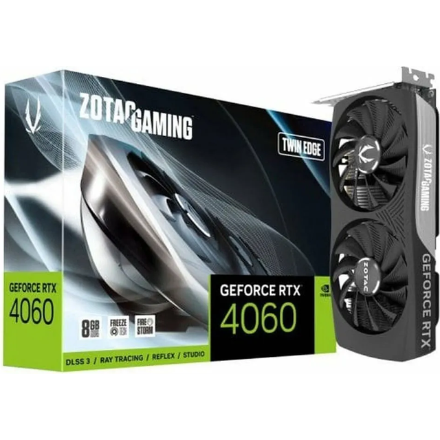 Zotac GAMING GeForce RTX 4060 Twin Edge NVIDIA 8 Go GDDR6