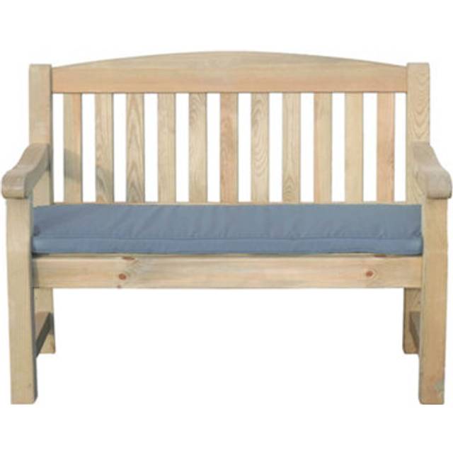 Emily 2 Seater Bench Pad - Dark Grey