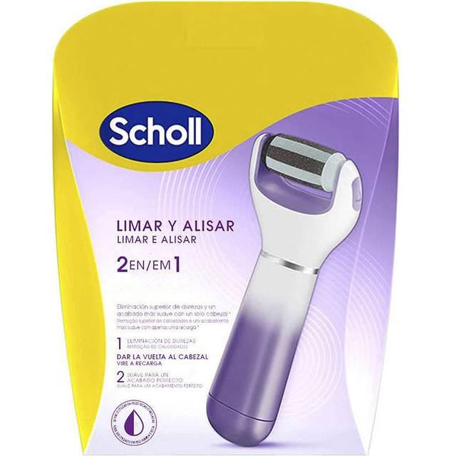 Scholl Velvet Smooth Electronic Foot Care System With Exfoliating Refill Head