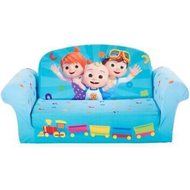 MARSHMALLOW Furniture  Childrens 2in1 Flip Open Foam Compressed Sofa  Cocomelon