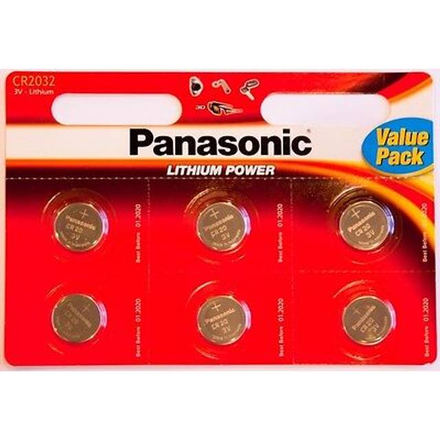 Panasonic cr2032 lithium coin cell 2032 3v battery car key fobs toys remote