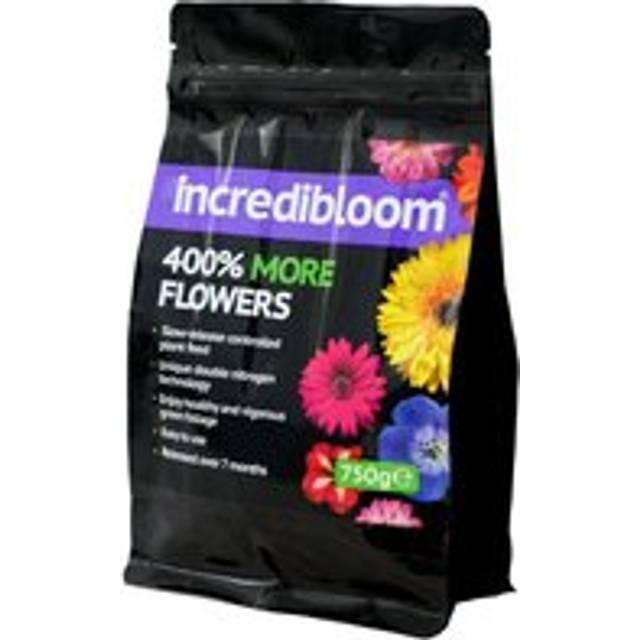 Thompson and Morgan Incredibloom Flower Plant Garden Fertiliser 750g - n/a - 25 x 20 x 10cm