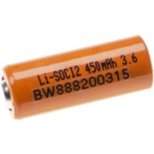 Vhbw - Lithium ER10280 Round Cell Battery - Primary Battery (450mAh, 3.6V, Li-SOCl2)