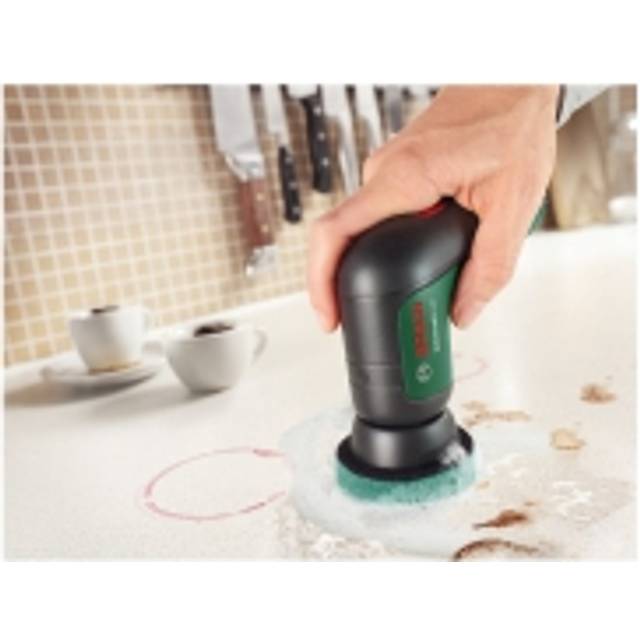 BOSCH UniversalBrush Electric Cleaning Brush Set - Black & Green, Green