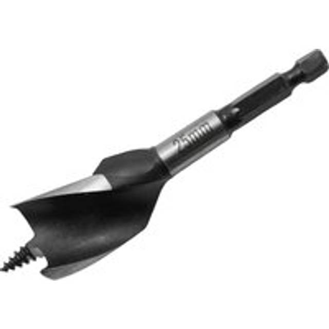 Faithfull Tri-Point Speed Stubby Auger Drill Bits 25mm 102mm Pack of 1