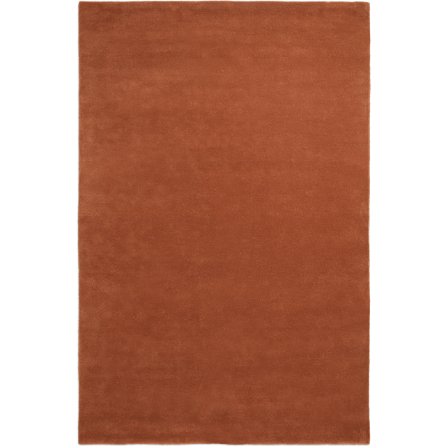 Ferm Living Stille tufted rug Red brown, 200x300 cm