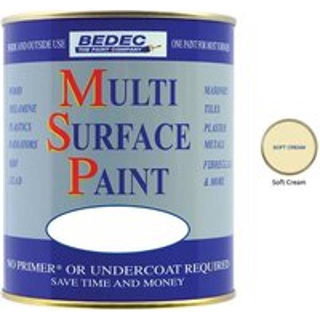 Bedec MSP Multi Surface Paint - Soft Cream - Matt - 2.5 Litres
