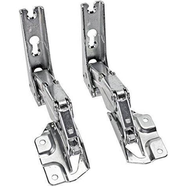 Cda fridge freezer door hinges integrated hettich left right pair 3362 3363 5.0