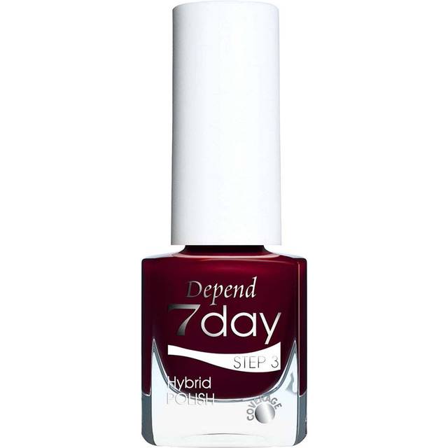 Depend 7day Hybrid Polish Dress of Bordeaux 5.9ml