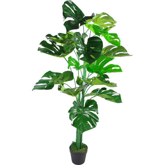 Artificial Monstera Plant -Monstera | Wowcher - Green