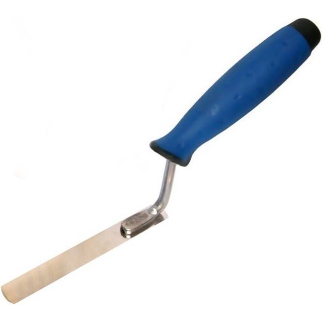 (0,31 inch  / 8 mm) Tuck Pointer Trowel, Stainless Steel Finger Pointing Trowel - Toolty, Hand Tool - with Rubber Handle - Bricklayer, DIY
