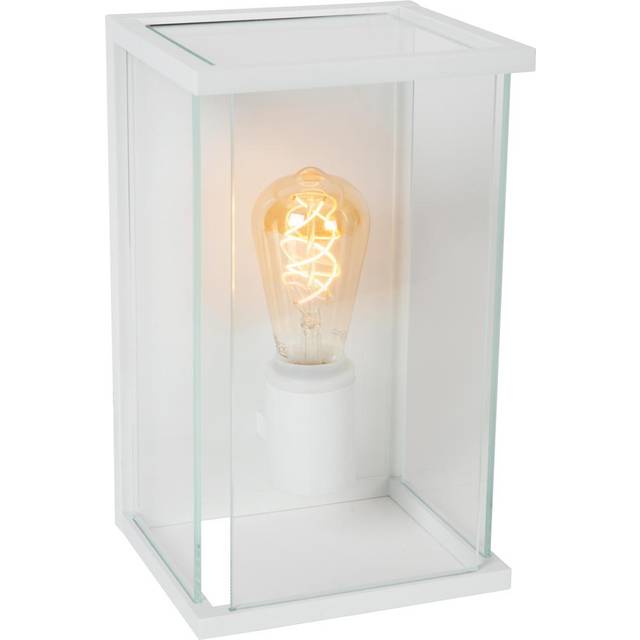 Lucide - claire - Wall light Outdoor - 1xE27 - IP54 - White