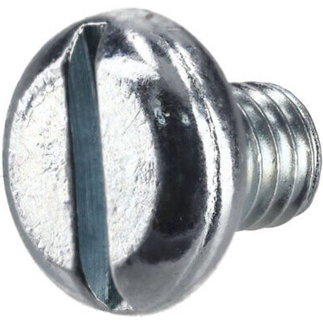R-TECH 337024 Slotted Pan Head Machine Screws BZP M5 6mm - Pack Of 100