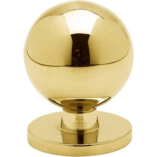 Beslag Design Knopp Soliden-25 (Kulör: Mässing)