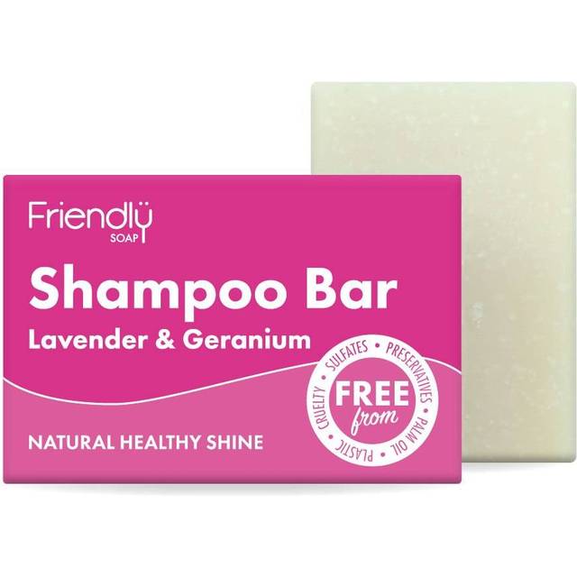 Friendly Soap Lavender & Geranium Shampoo Bar 95g